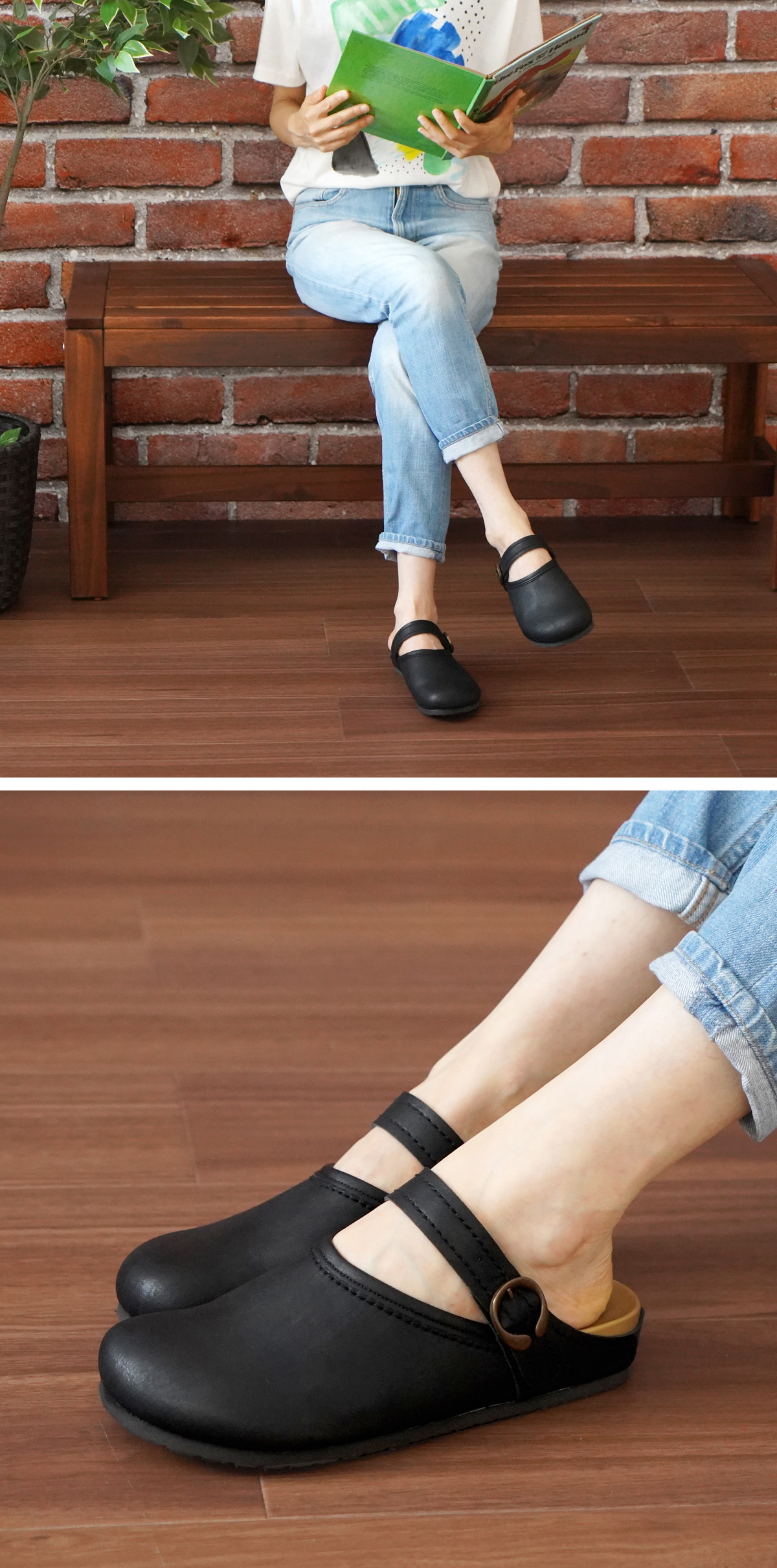 スムースサボ コンフォートシューズ スリッポン サボサンダル 日本製