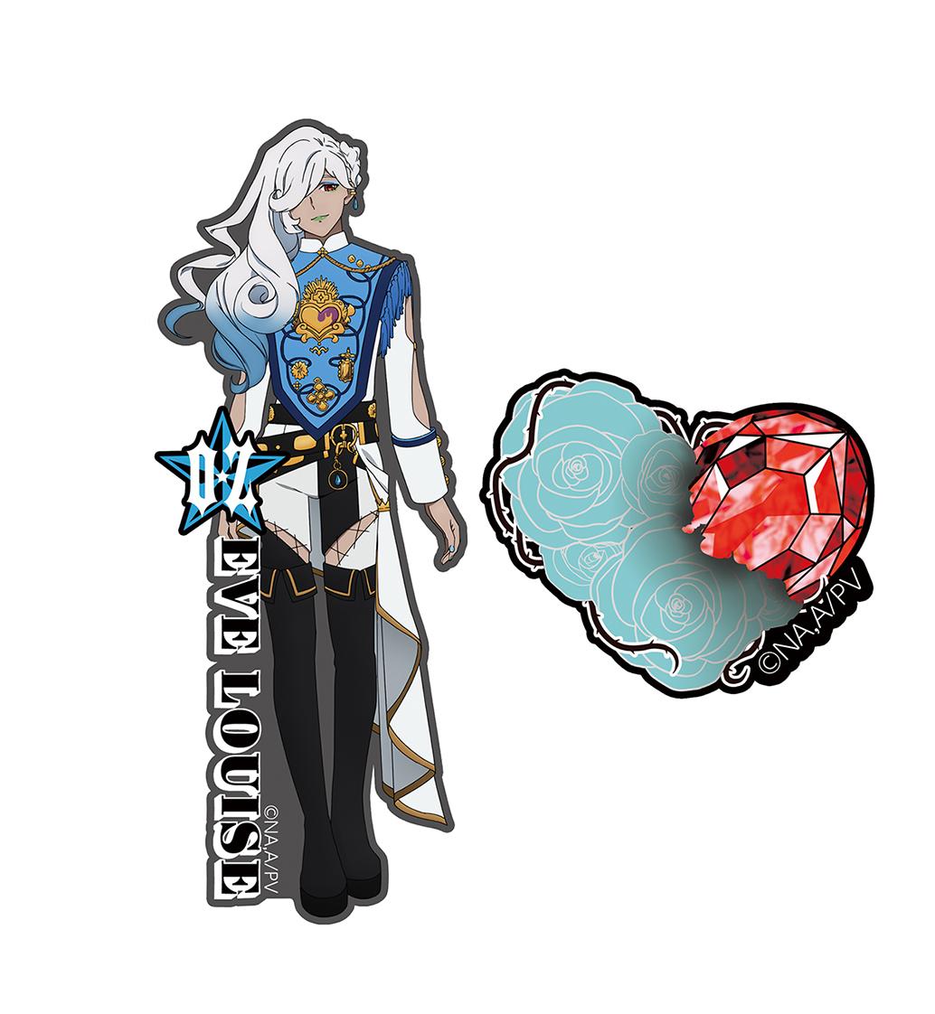 ヴィジュアルプリズン』 ステッカーセット キャラクターグッズ - ベル