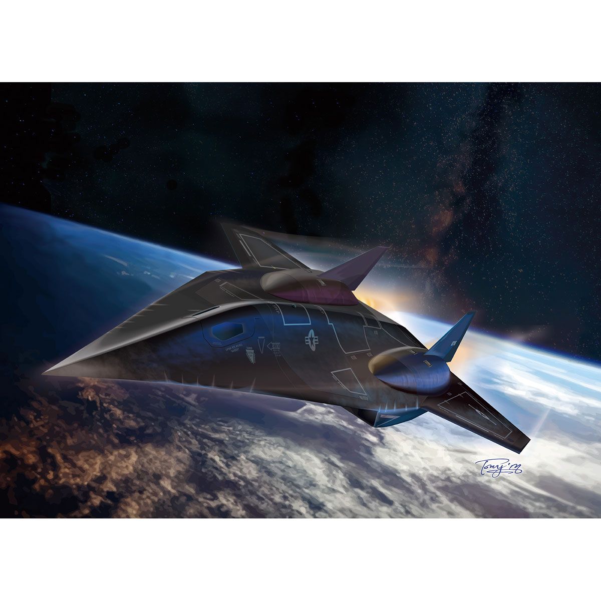 トップガンマーヴェリック』 1/72スケール ダークスター プラスチック