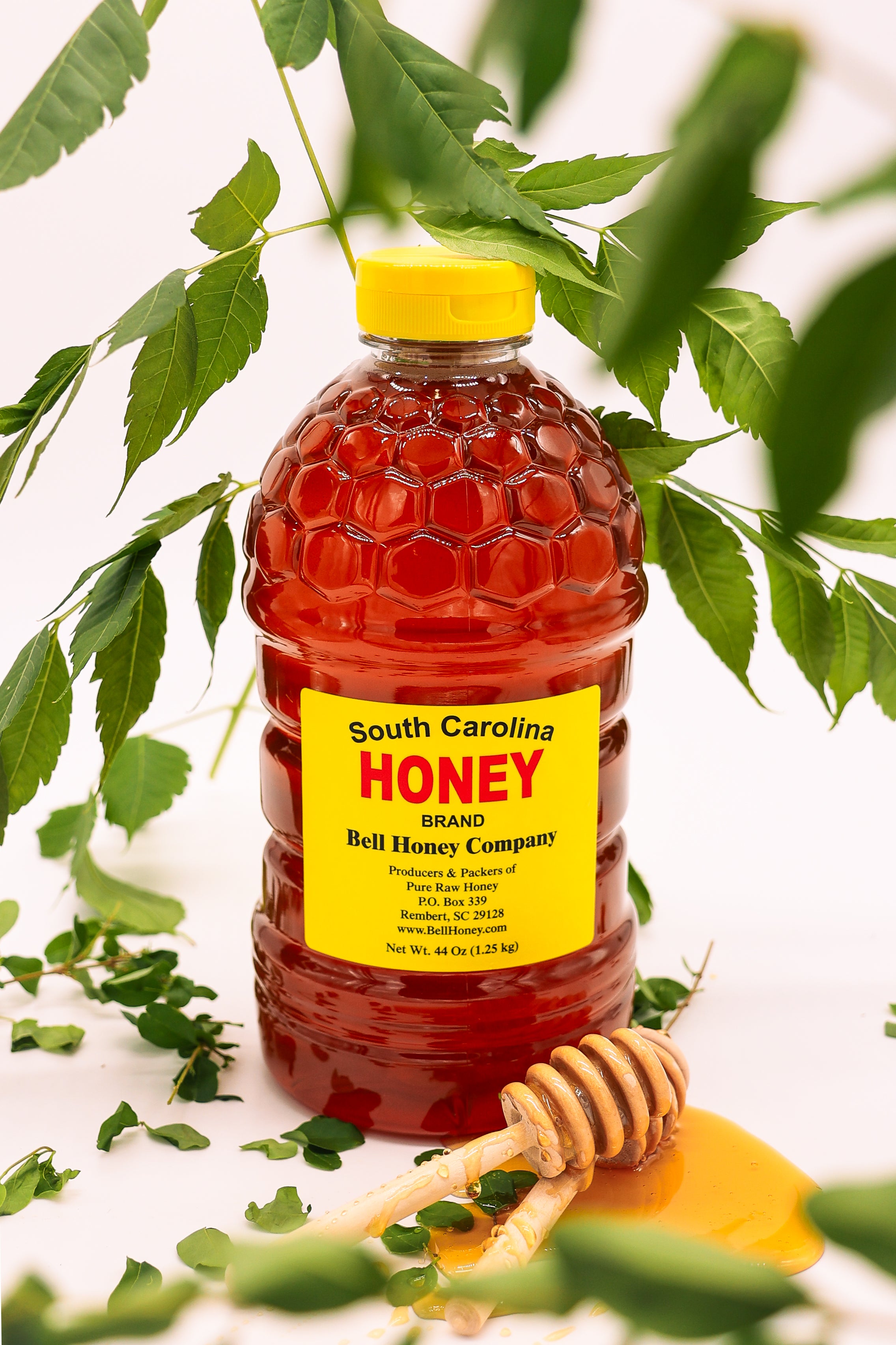 Quart Jug 44oz Raw Wildflower Honey