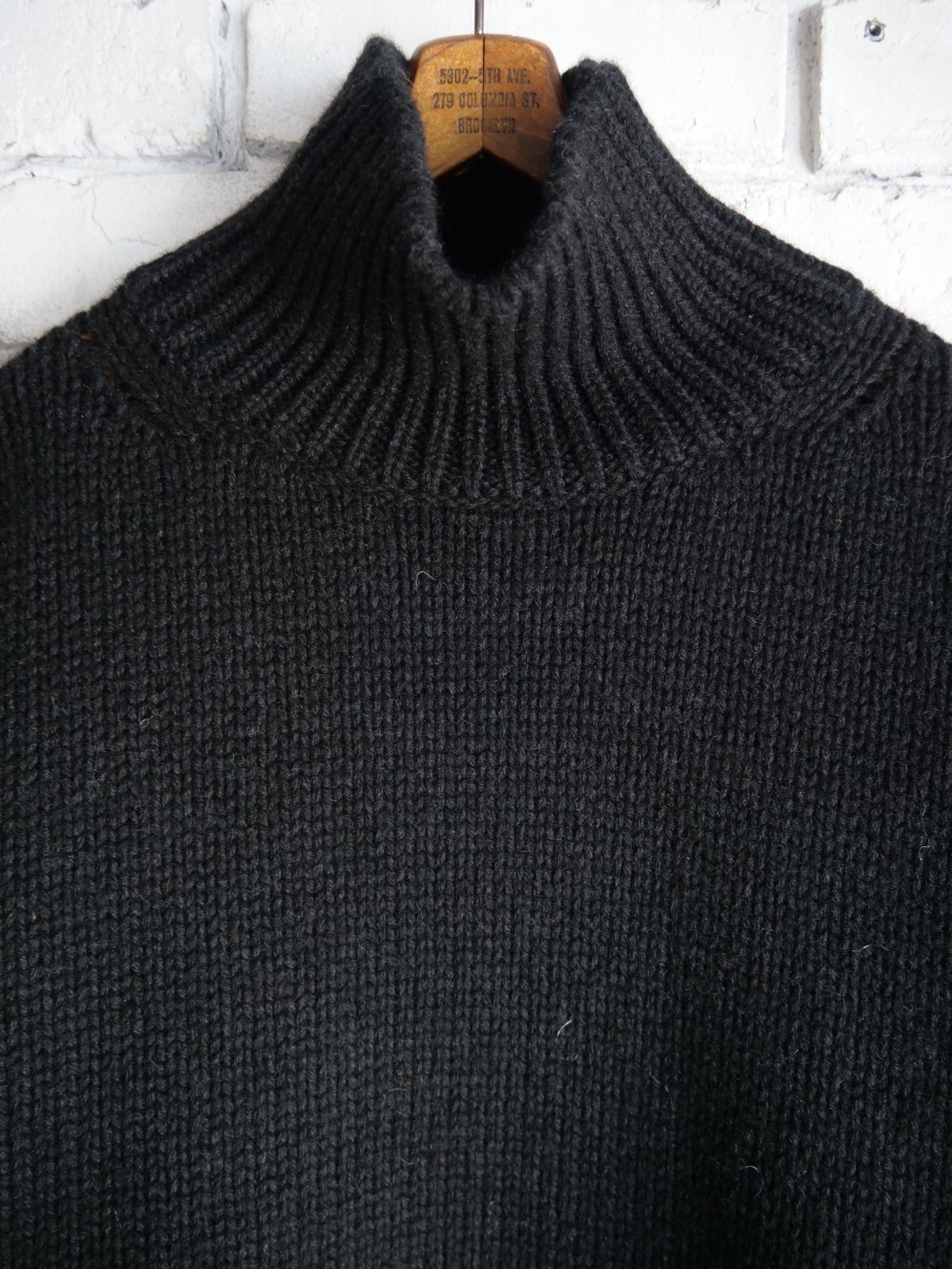 BATONER【MEN'S】バトナー ブルーフェイスローゲージタートルネック