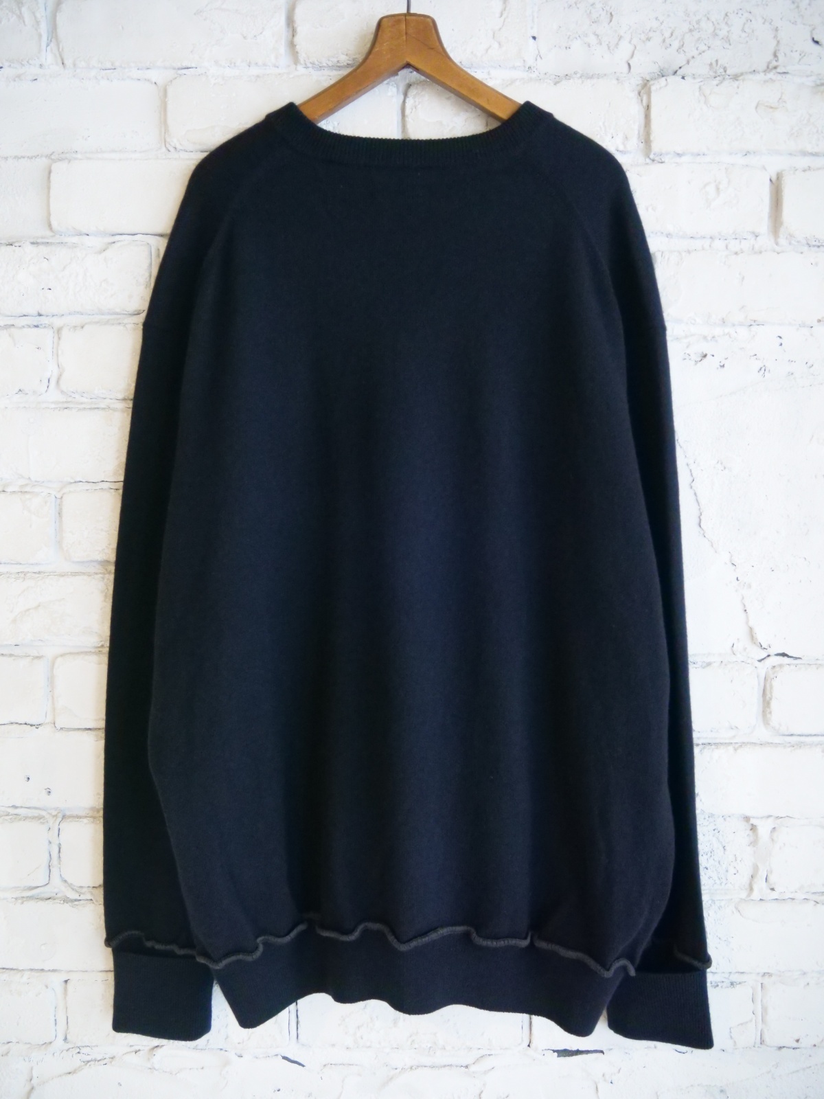 MAATEE&SONS CASHEMEREPATCH ARGAILE SWEATER マーティーアンドサンズ