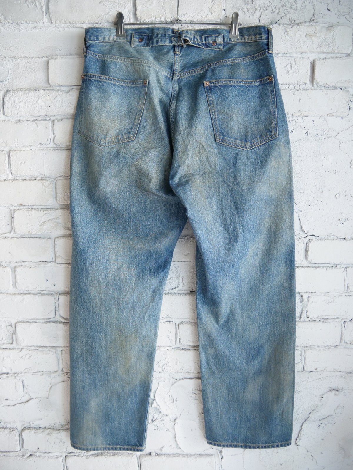 A.PRESSE No37. Washed Wide Denim Pants アプレッセ ウォッシュド