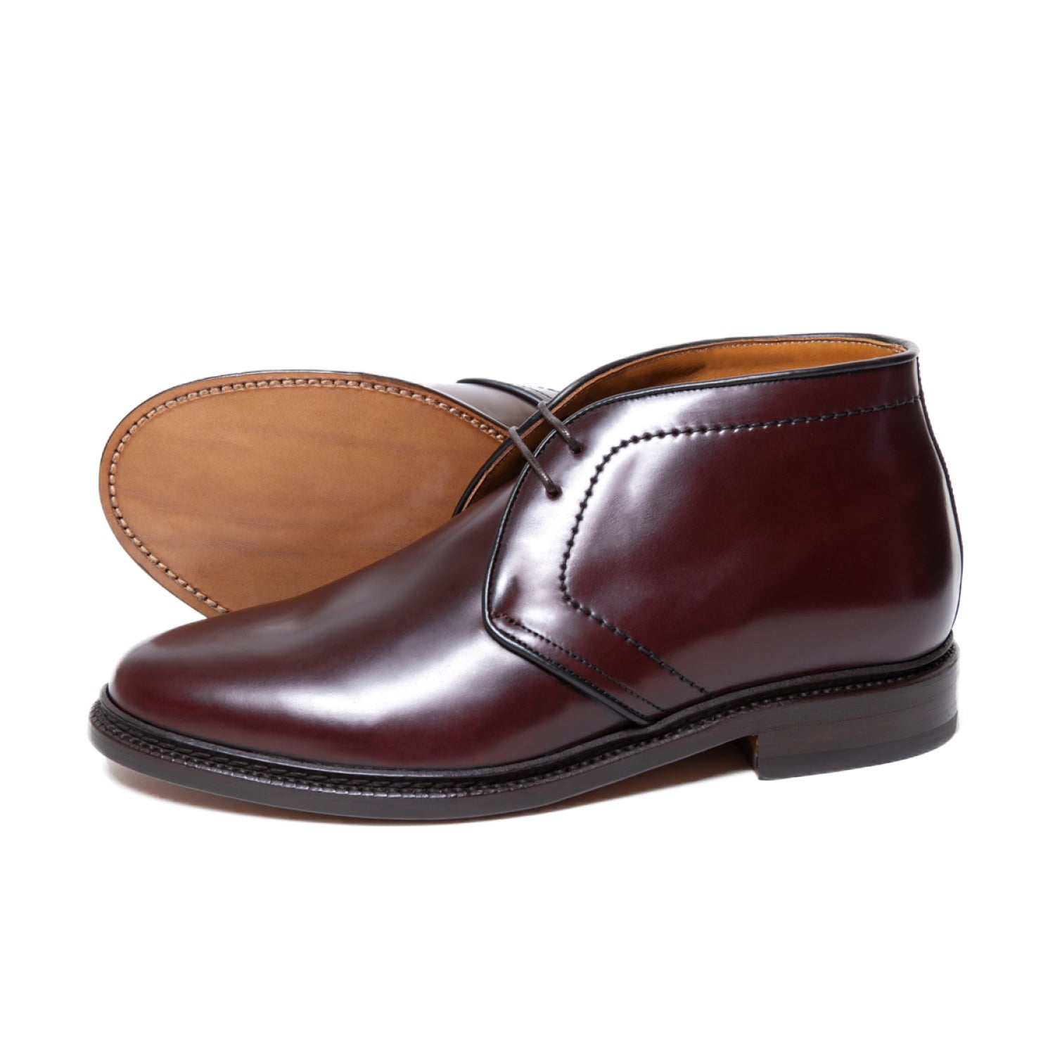 Berwick1707 | チャッカーブーツ コードバン | 370RDJRBU – バー