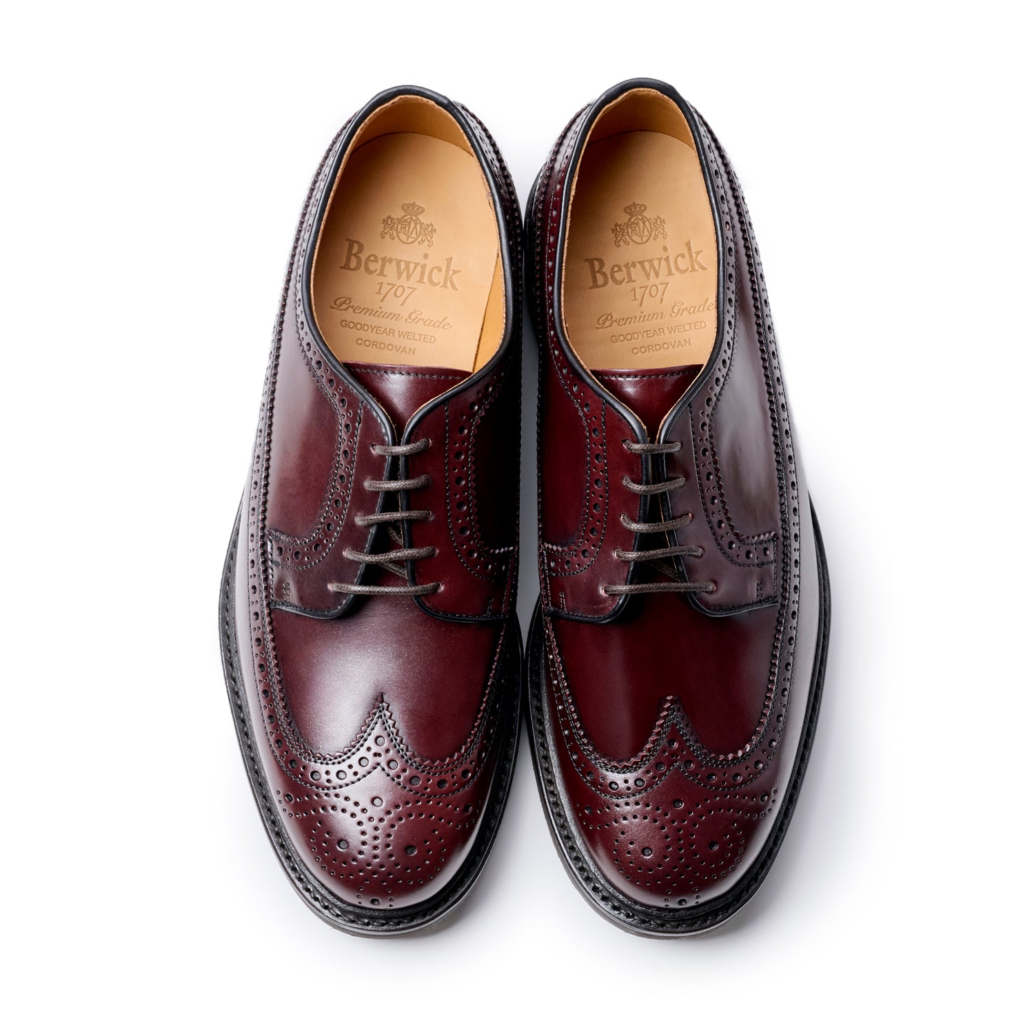 Berwick1707 | ウイングチップ コードバン | 4550RDDABU – バー