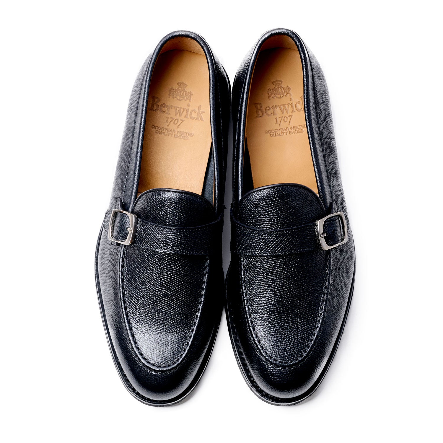 Berwick1707 | シングルモンクストラップローファー | 5611RUMLBK