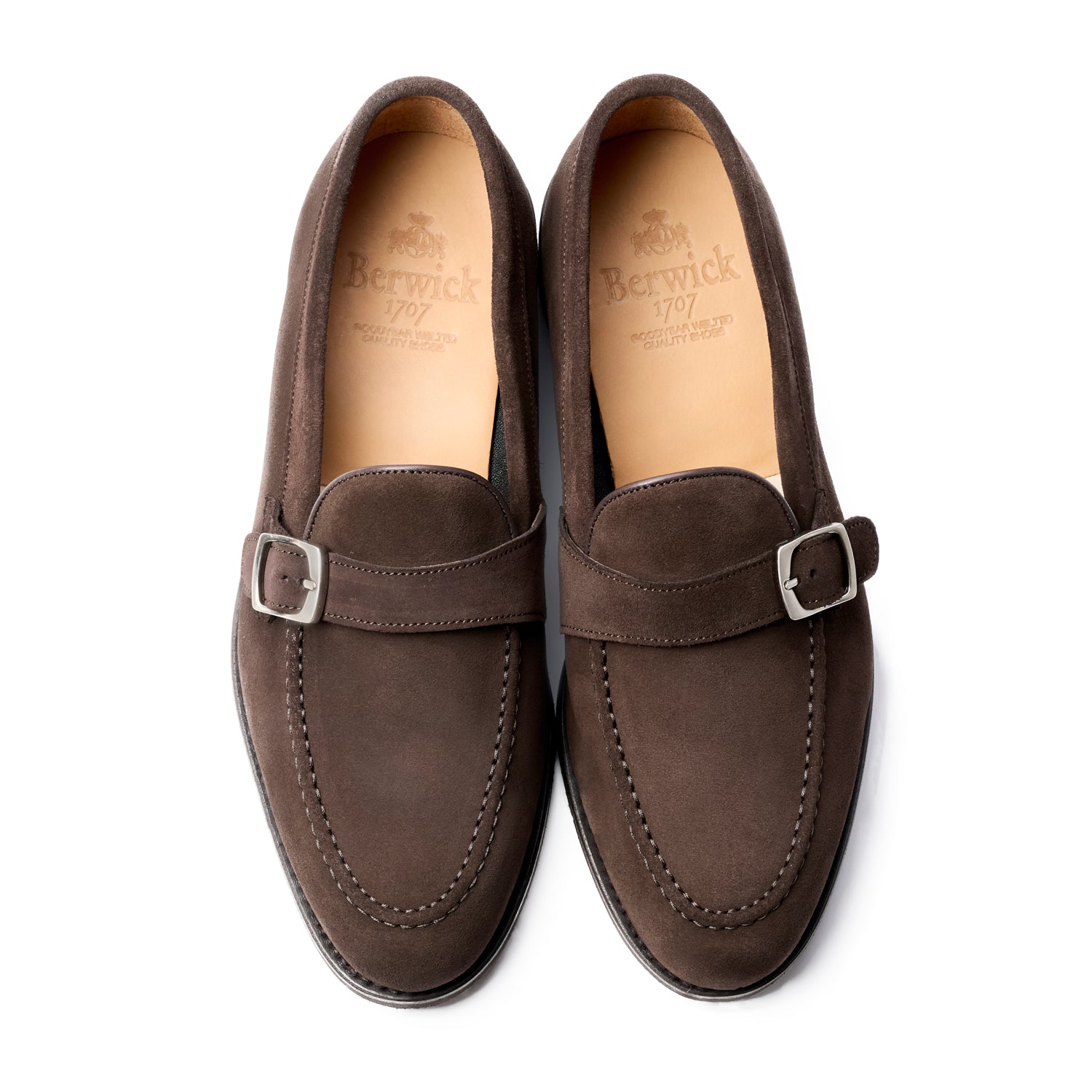 Berwick1707 | シングルモンクストラップローファー | 5611SBMLDB