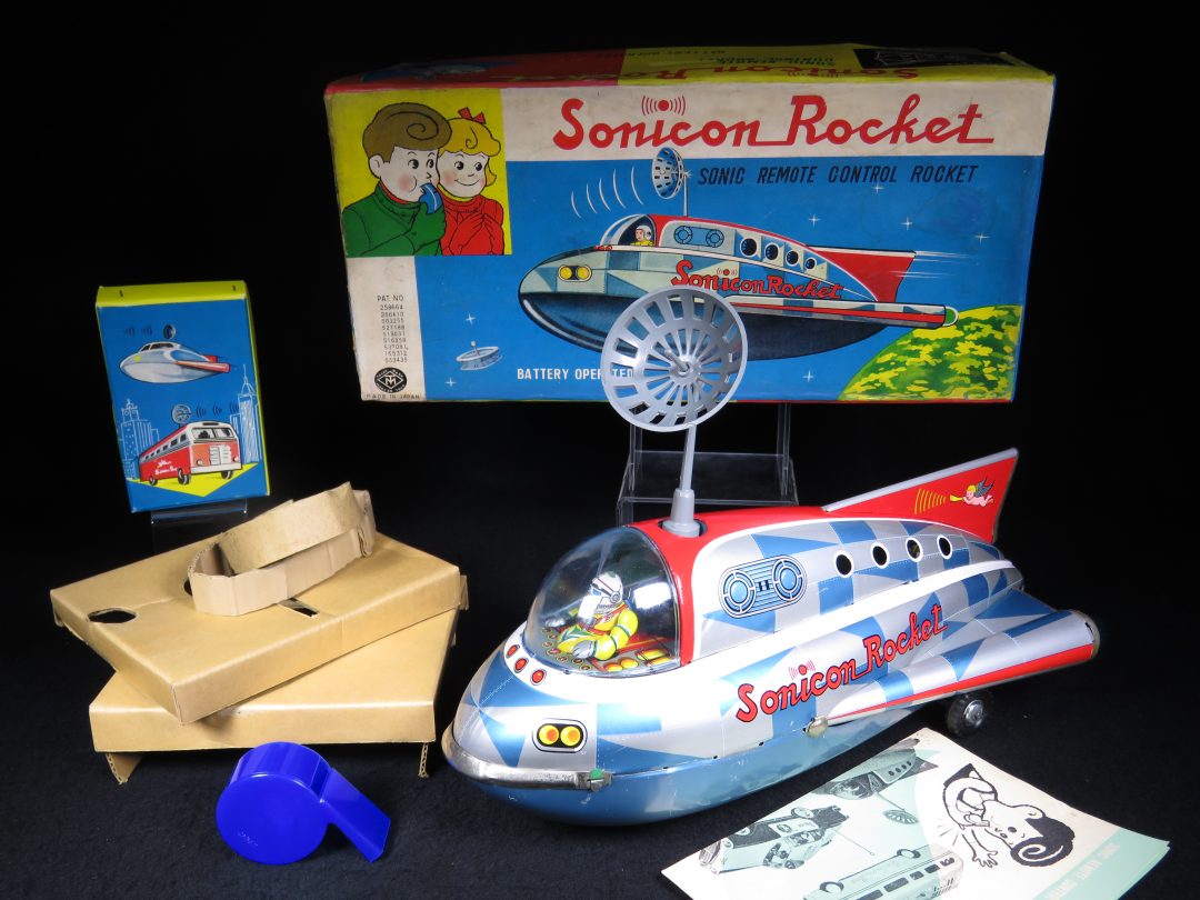 チェッカーソニコンロケット – 増田屋 – 日本製 | Mark Bergin Toys