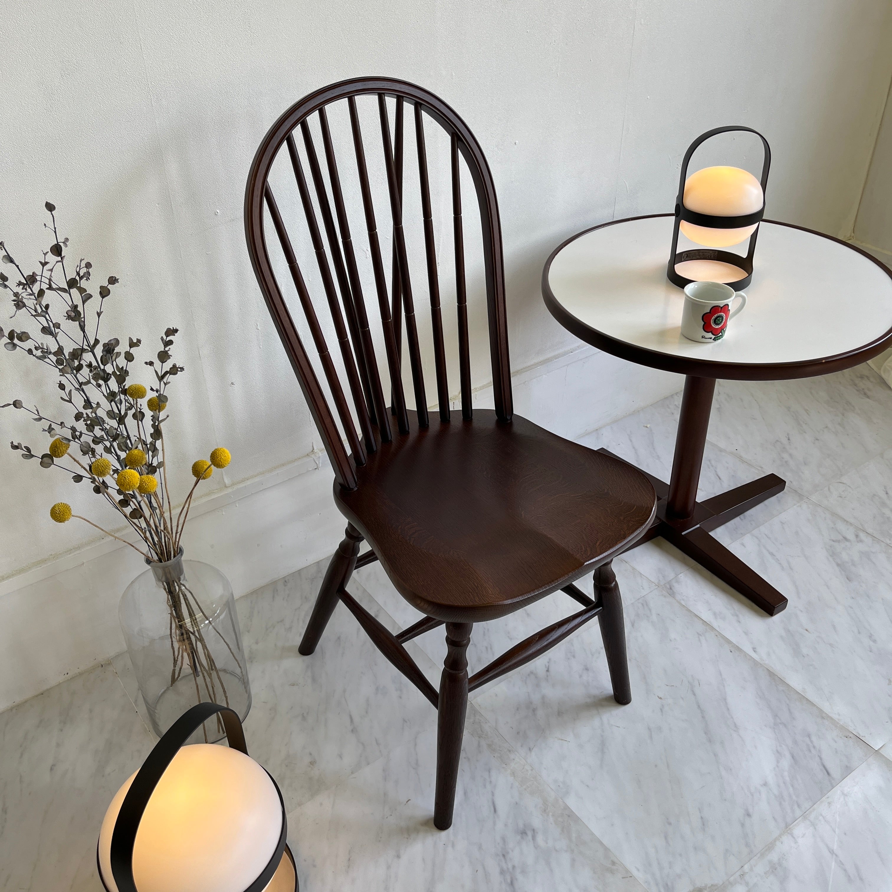 秋田木工 ダイニングチェア ウィンザーチェア NO.500C ナラ材