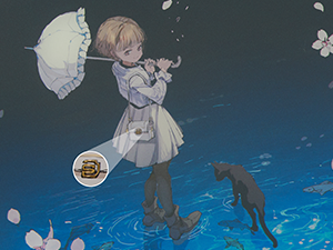 Best One(ベストワン) / STORIA Gaming Glass Mousepad Sloth Demizu