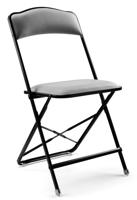 Fritz Style Premium Party Bridge Chair - Black Frame – Best