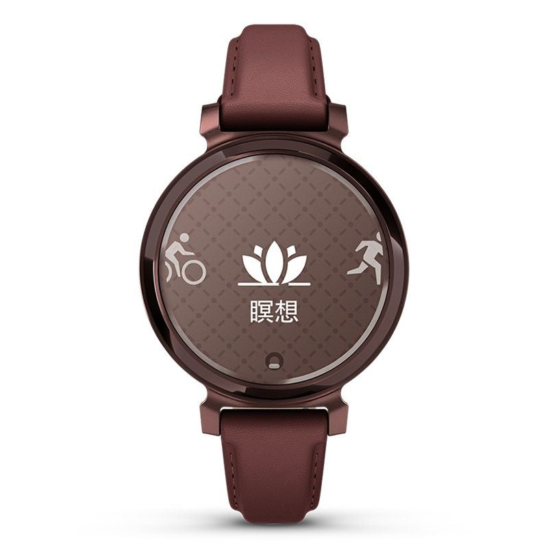 GARMIN Lily 2 Classic Mulberry Leather / Dark Bronze ガーミン