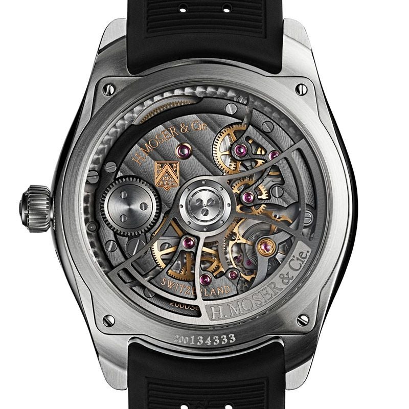 H.Moser ＆ Cie. PIONEER CENTRE SECONDS COSMIC GREEN H.モーザー