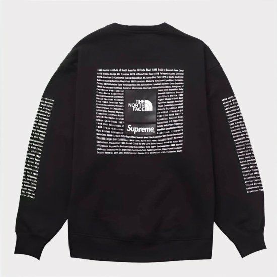 Supreme シュプリーム 2024SS The North Face Crewneck ノースフェイス