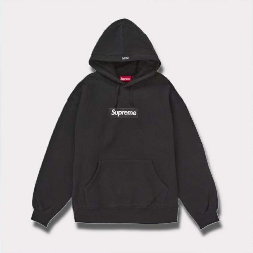 Supreme 2024SS $ Hooded Sweatshirt | ドルフードパーカー | ブラック