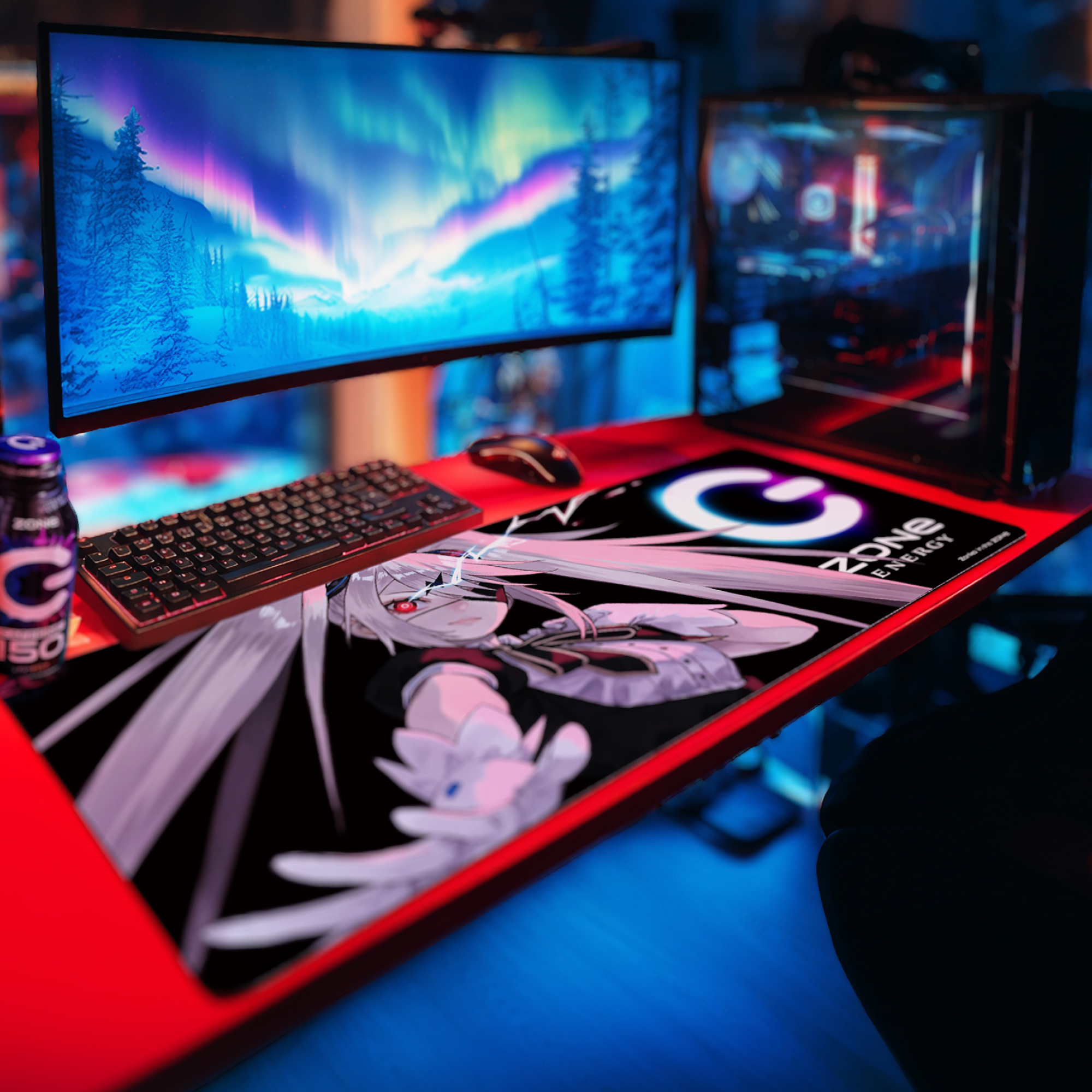 特大オリジナルデザインデスクマット + HYPER ZONe SET : DESIGN-A ぞん子