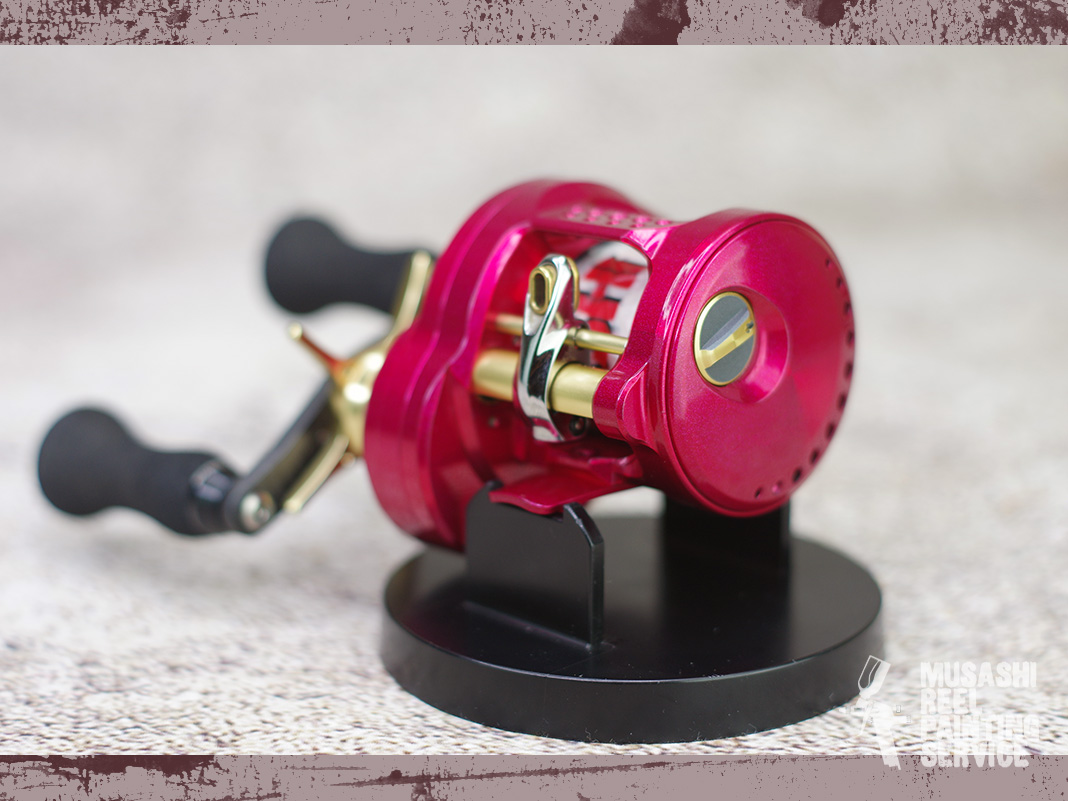 21カルコン塗装】美しすぎるメタリックワインレッド！アルマイト風