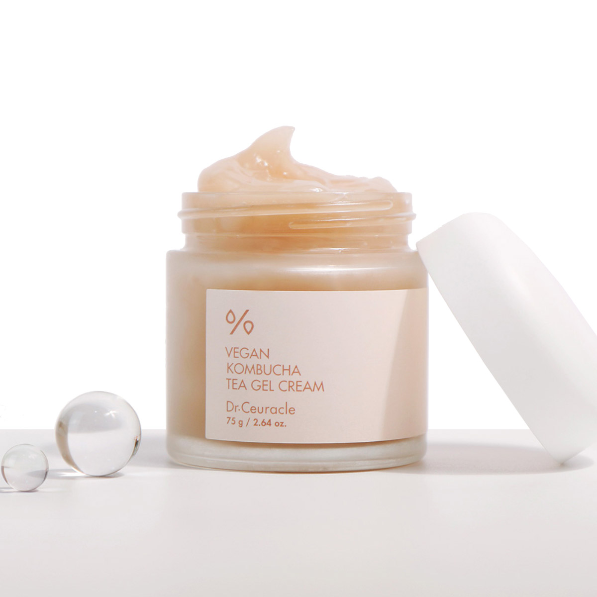 Dr. Ceuracle Vegan Kombucha Tea Gel Cream, 2.64 fl oz, 2-pack | Costco