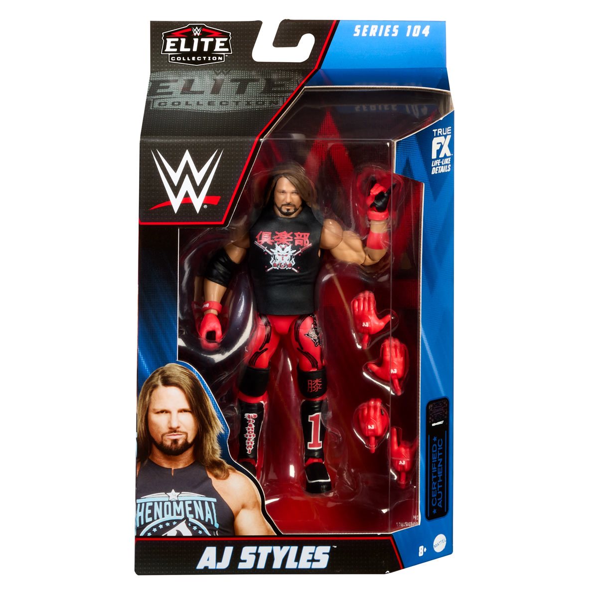 WWE Elite Series 104 - AJ Styles – B&K Collectables