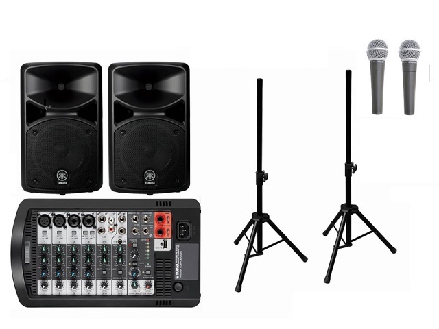 簡易音響セット/YAMAHAステージパス400i | ビーエッチ株式会社