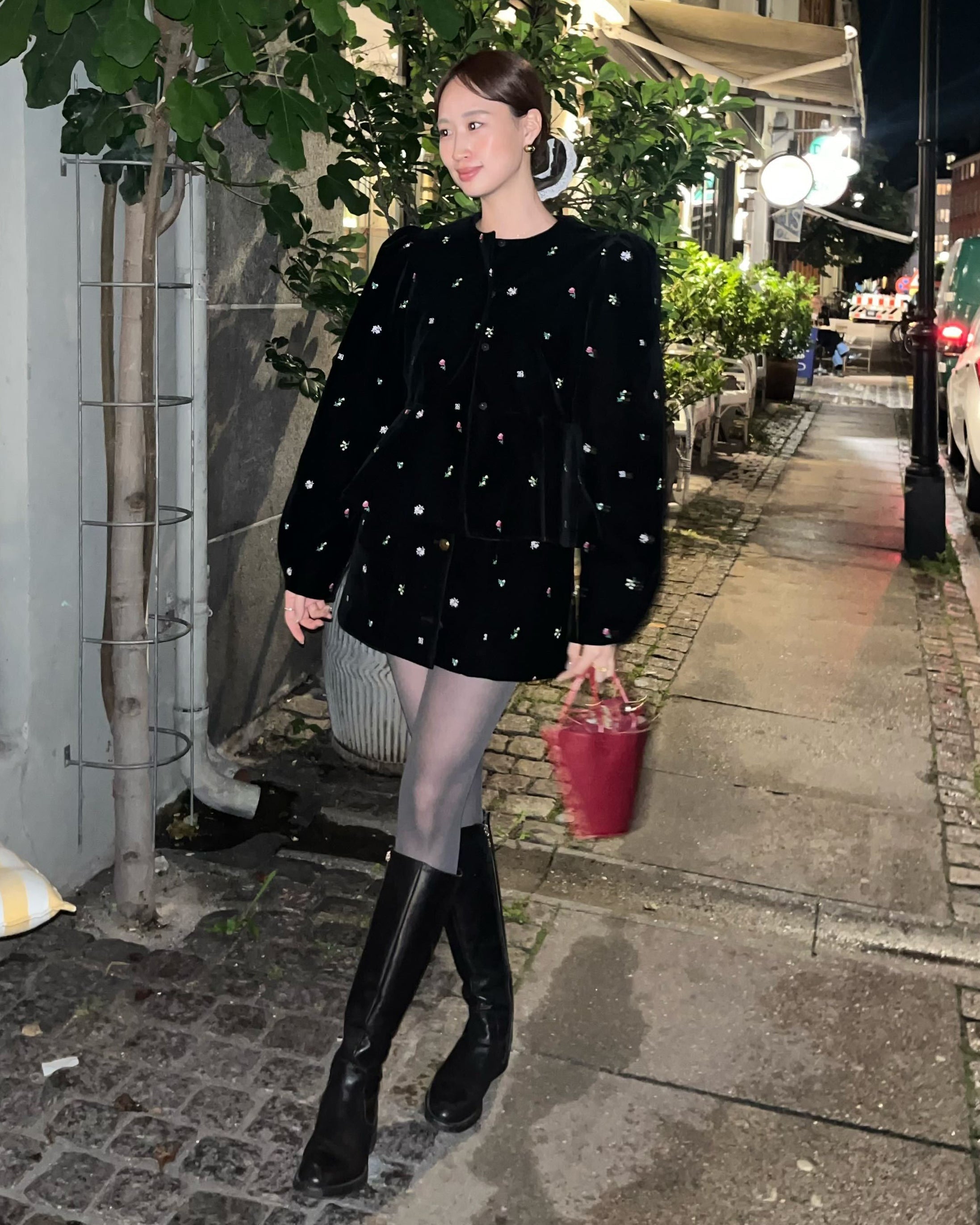 BIBIY. MADE | B. STARRY PEPURAMU CARDIGAN｜Bibiy.