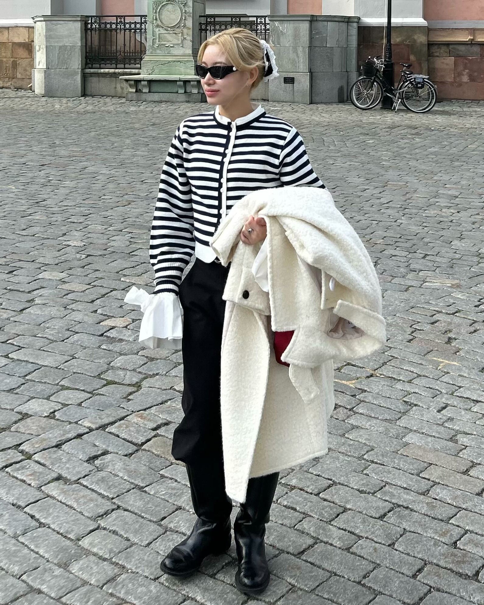 BIBIY. MADE | ANGELIQUE KNIT BORDER｜Bibiy.