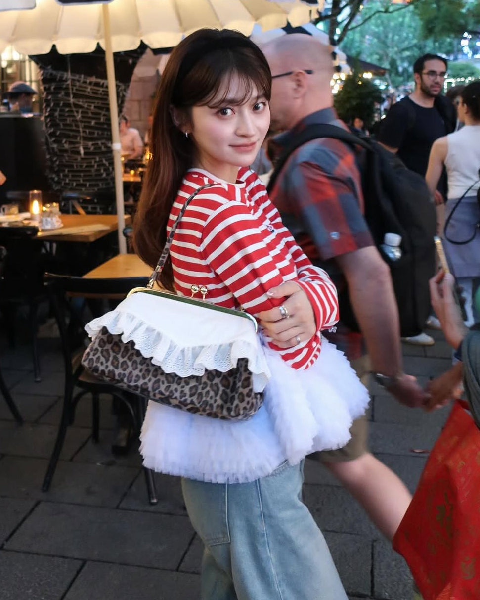 BIBIY. MADE | FRANCINE TULLE TOP RED｜Bibiy.