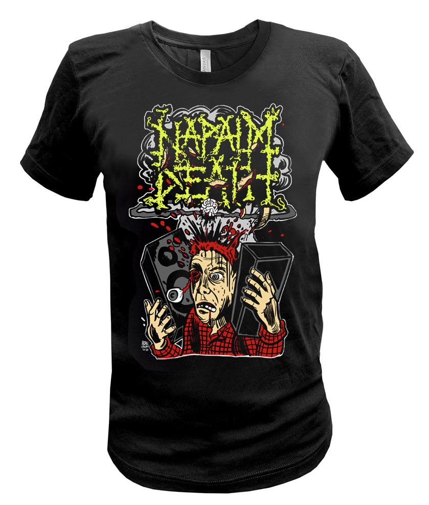 Napalm Death | Bifocal Media Limited Edition T-Shirts