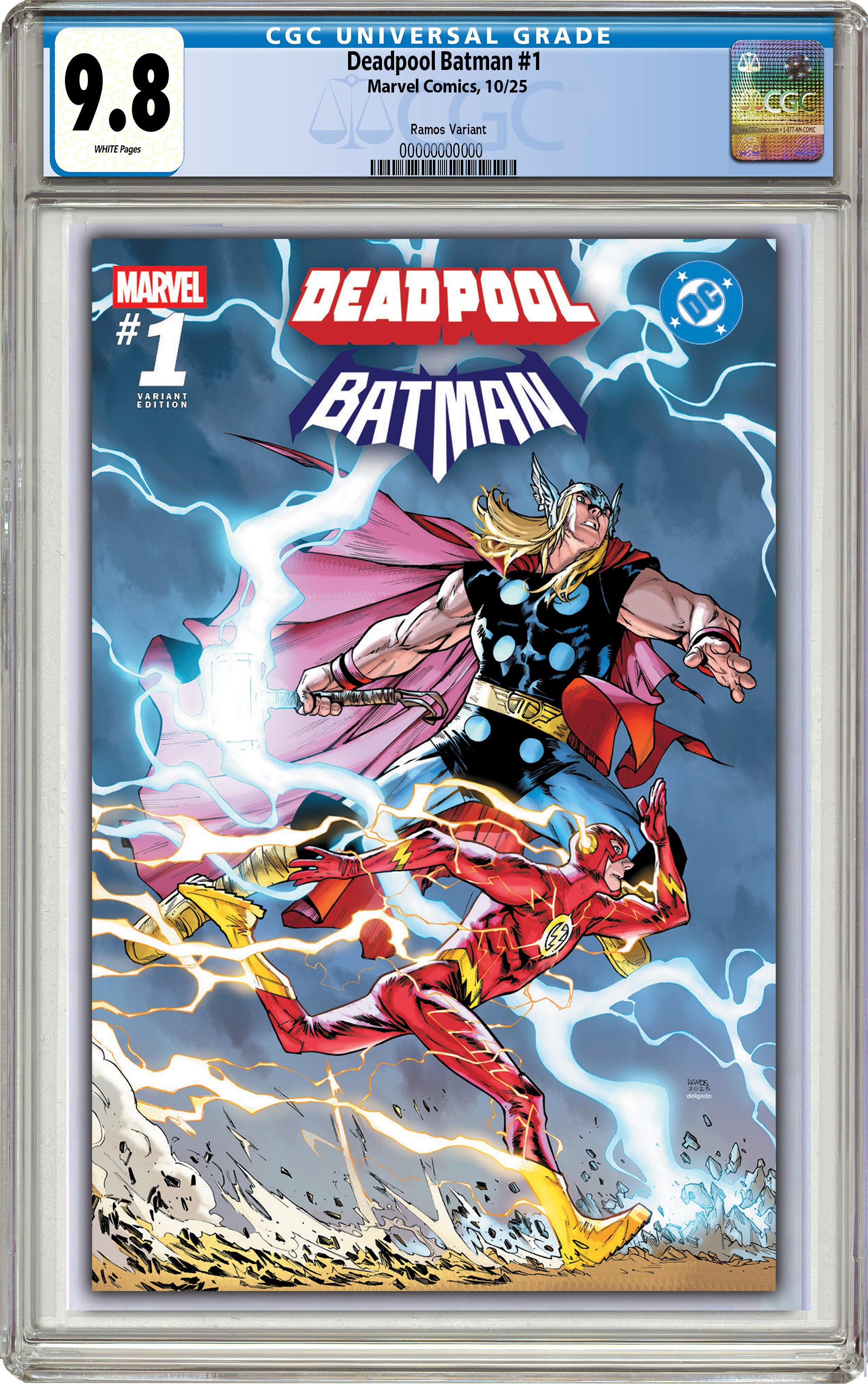 MARVEL/DC: DEADPOOL/BATMAN #1 HUMBERTO RAMOS NYCC EXCLUSIVE VARIANT CO