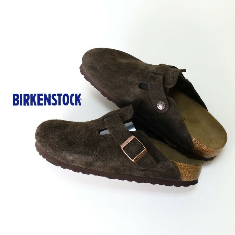ビルケンシュトック BIRKENSTOCK/ボストン Boston スエードレザー モカ