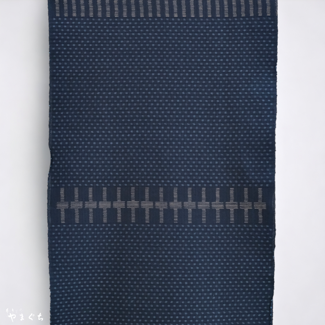 東郷織物 正藍染 薩摩絣 綿薩摩 木綿 着物 | 帯ときもの やまぐち 洗練