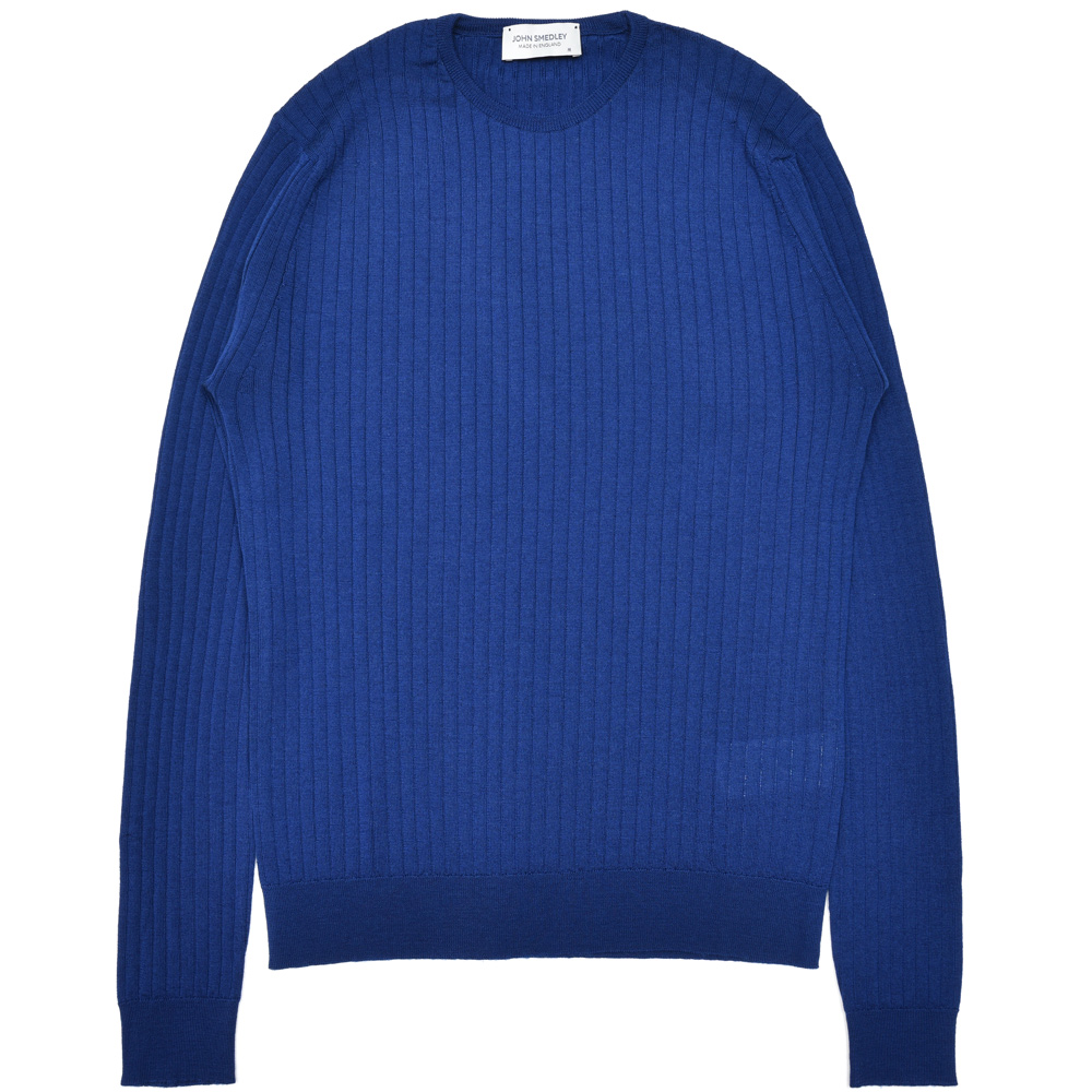 JOHN SMEDLEY(ジョンスメドレー)A4708 30Gウールリブクルーネック
