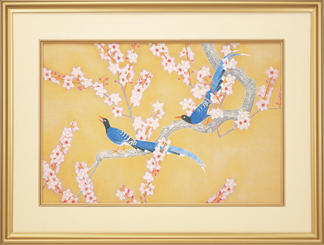 白孔雀 | 商品紹介 | 美術品複製画販売サイト | 美術趣味 | 共同印刷