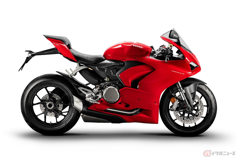 ドゥカティ新型「パニガーレV2」登場 ツインエンジン搭載のスーパー