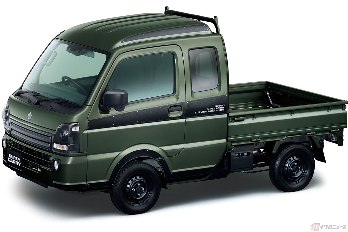 安全性と快適性をさらに向上！スズキが軽トラック「キャリイ」シリーズ