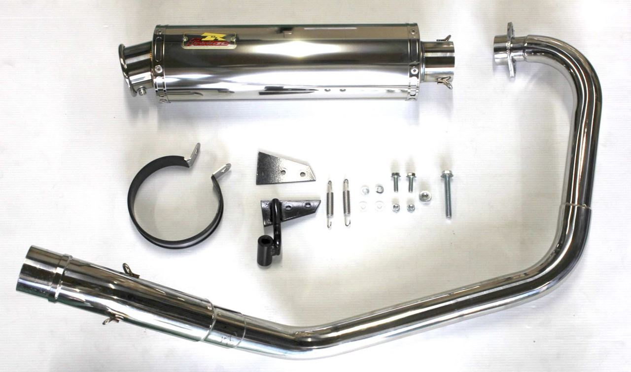 22Racing ステンレス マフラー ジクサー150 2BK-ED13N – バイクマン