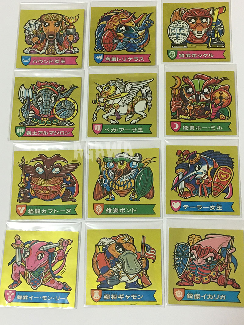 ハリマ王の伝説 シールリスト 第1～9弾 全331種 ｜ シールコレクション