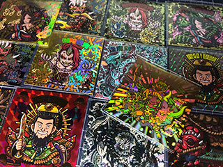 トキメキ!妖怪鬼退治第一弾 全12種 シールリスト 再販の