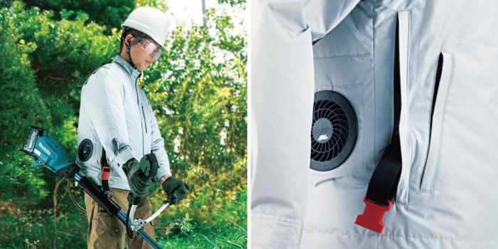 マキタ】暑さ対策の準備はお済みですか？ベストにも長袖にもなる充電式