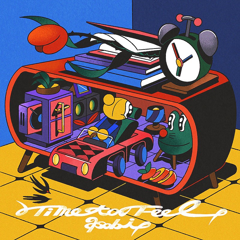 asobi、イラストレーターTRAMPOLINEが手掛けた「Time To Feel