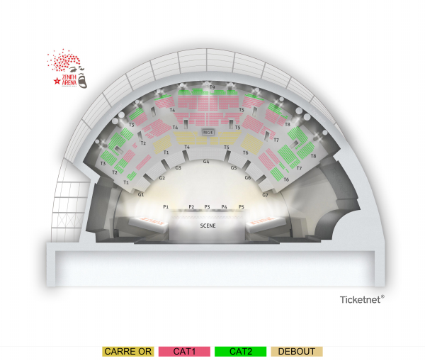 Billets Vanessa Paradis - Zenith De Lille Lille le 5 avr. 2026