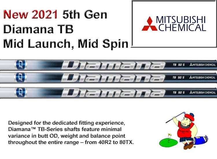 Diamana TB Series Woods (Incl. Tip, Ship and PURE®d) - Billy Bob's