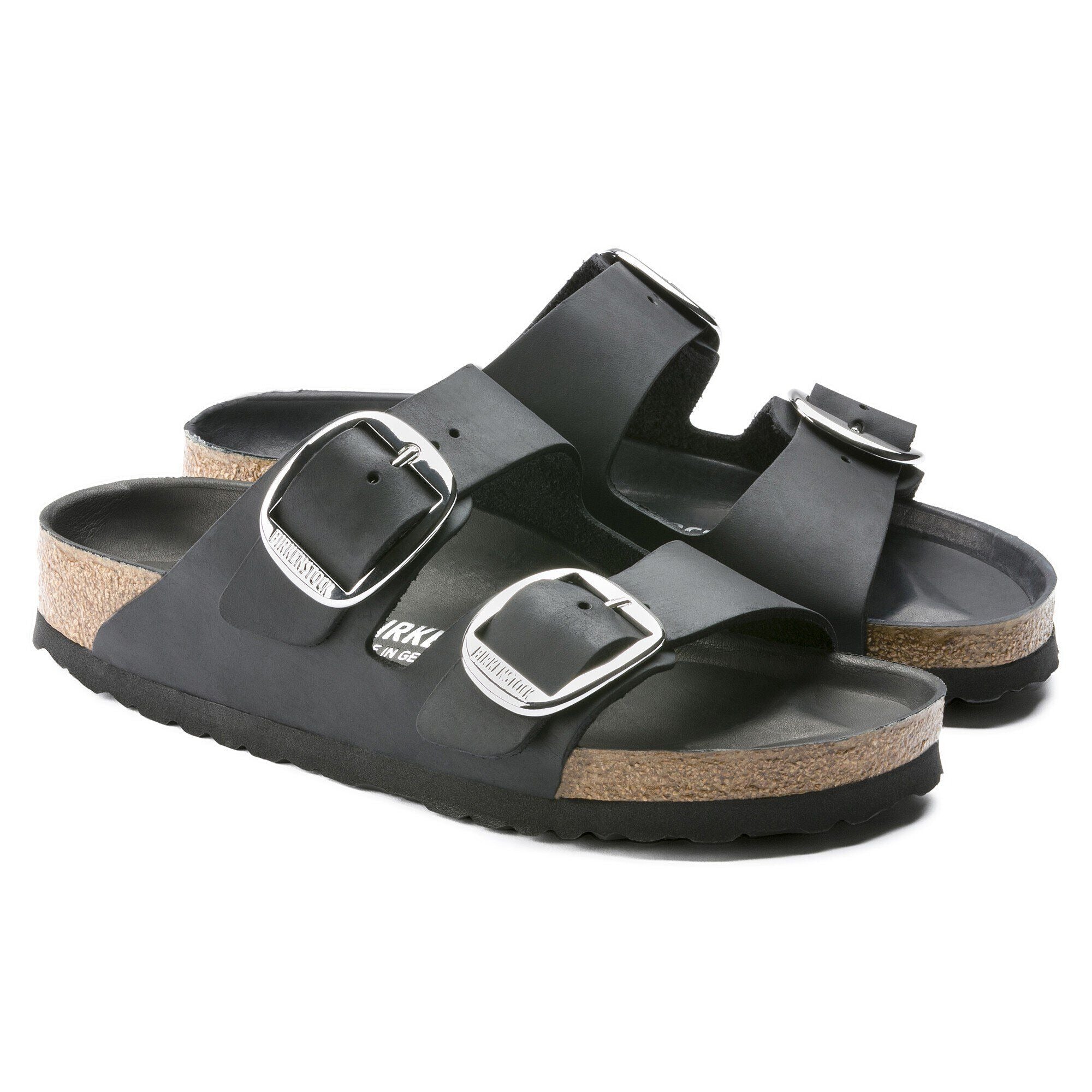Arizona Big Buckle | Oiled Leather | Black – Birkenstock Midtown