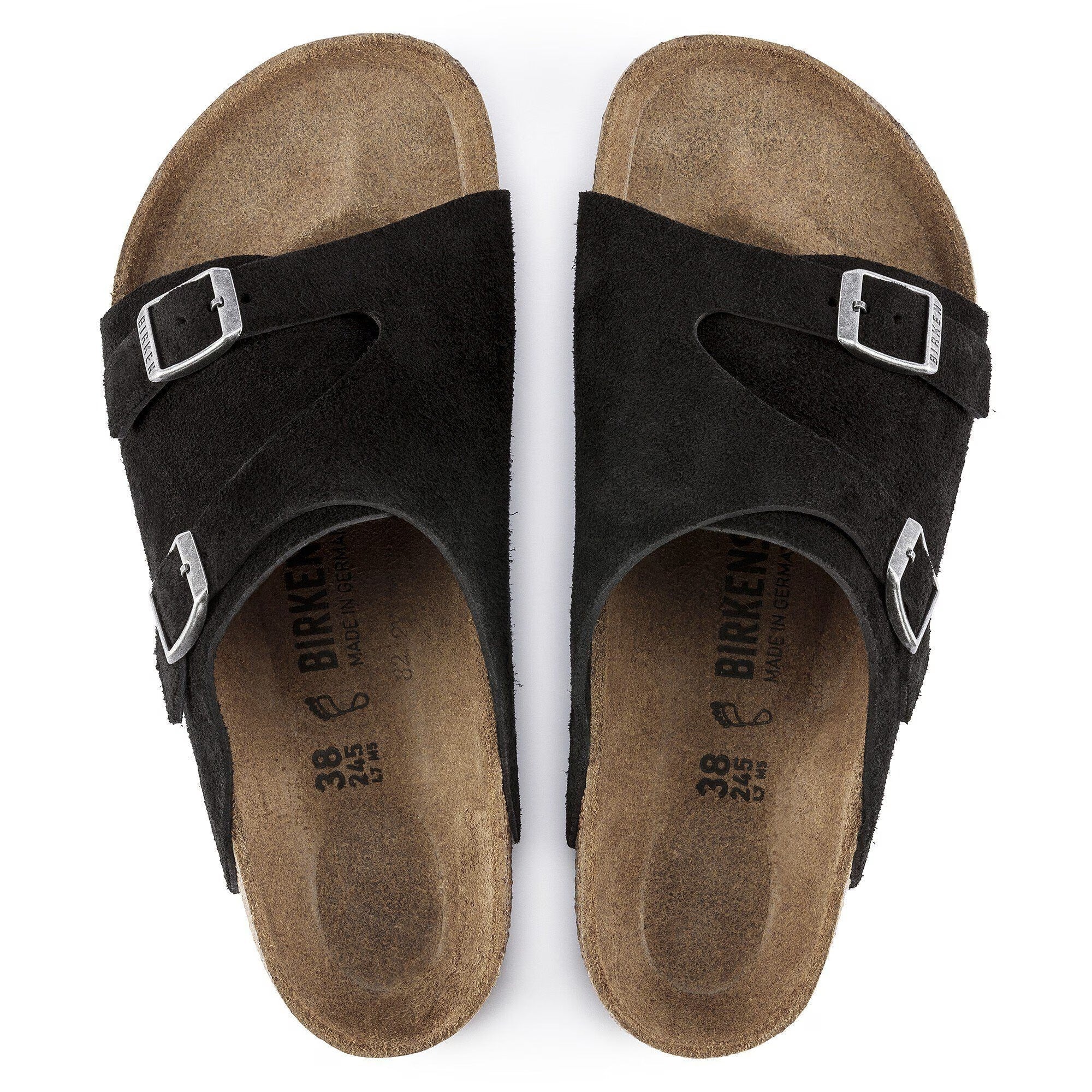 Zurich Black Suede Shoes for Women or Men – Birkenstock Midtown