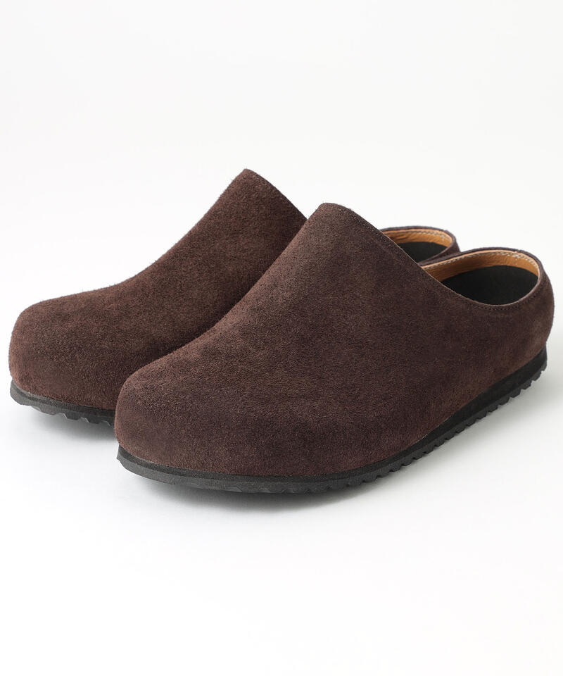 ベネクシー】270 スリム/モカ ベロアレザー/クロッグ メンズ