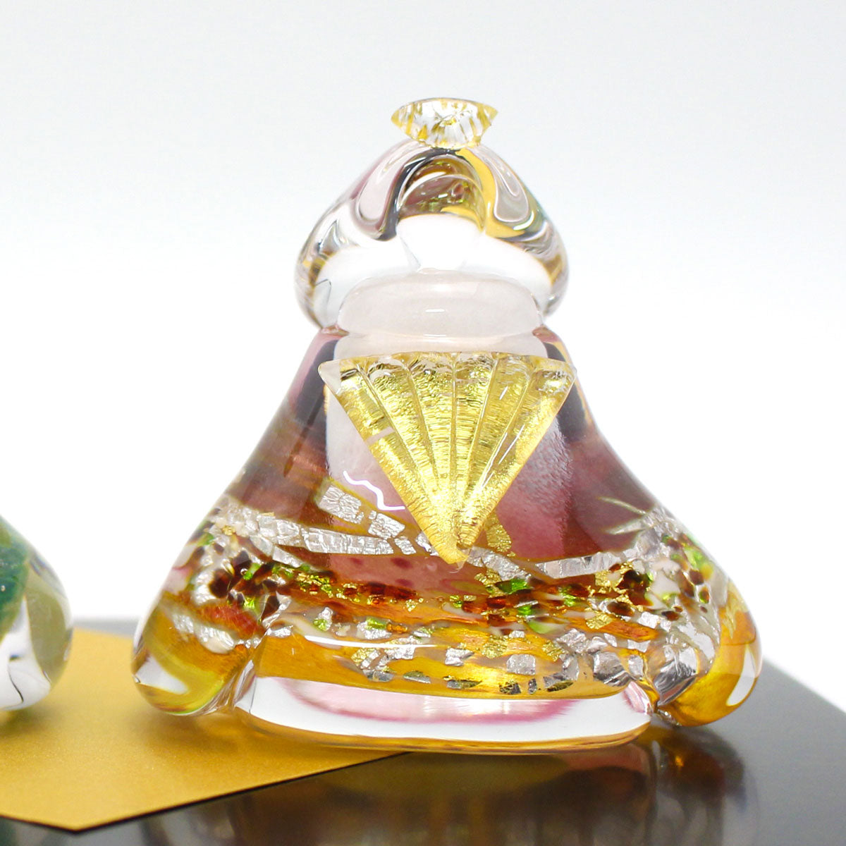 ガラスのお雛様 華雛（はなびな） glass calico グラスキャリコ