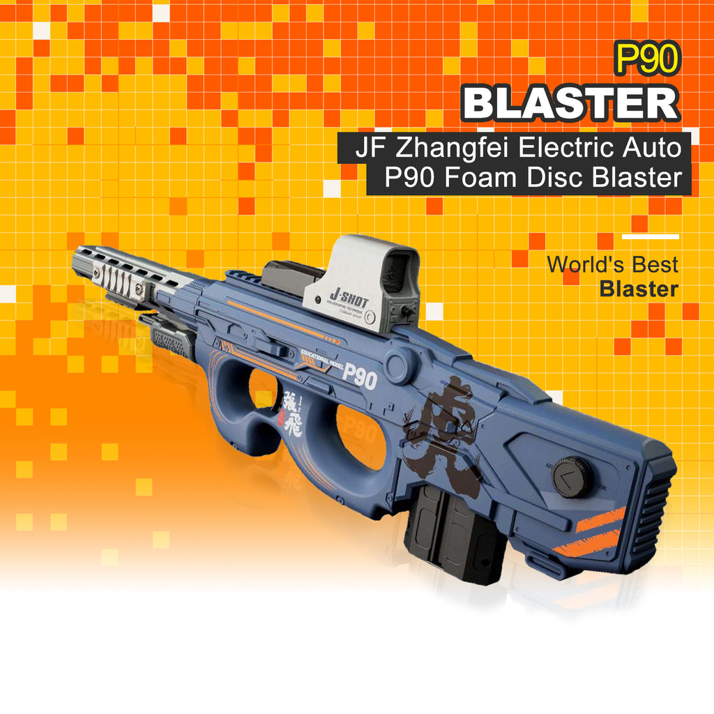 JF Zhangfei Electric Auto P90 Foam Disc Blaster – Biu Blaster