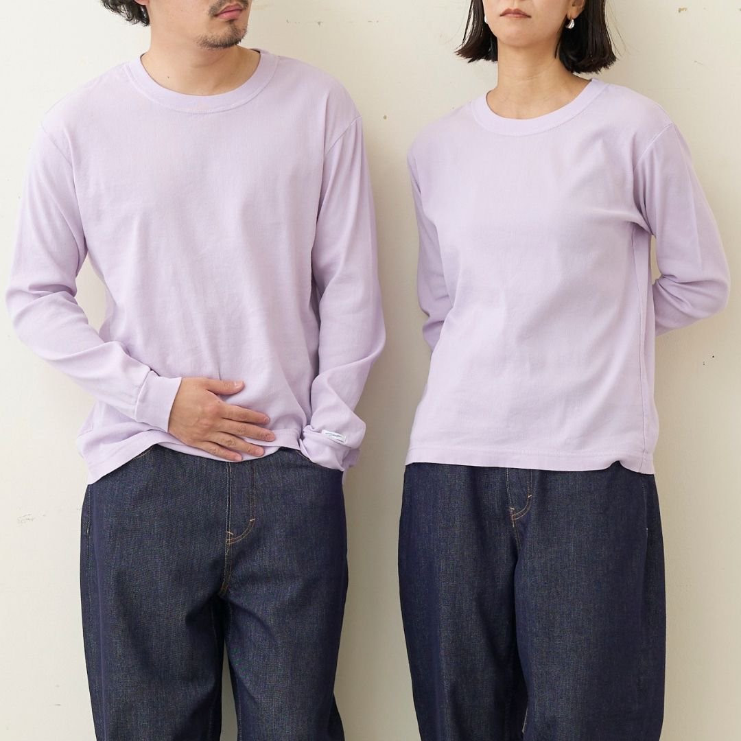 クルーネックロングスリーブTシャツ(ユニセックス・長袖)_3413795