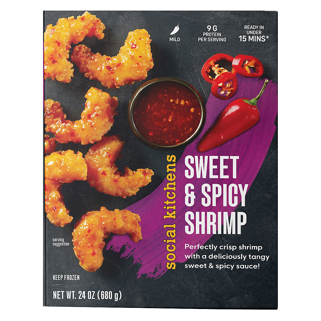 Social Kitchens Sweet & Spicy Shrimp, 1.5 lbs. | BJ's Wholesale Club