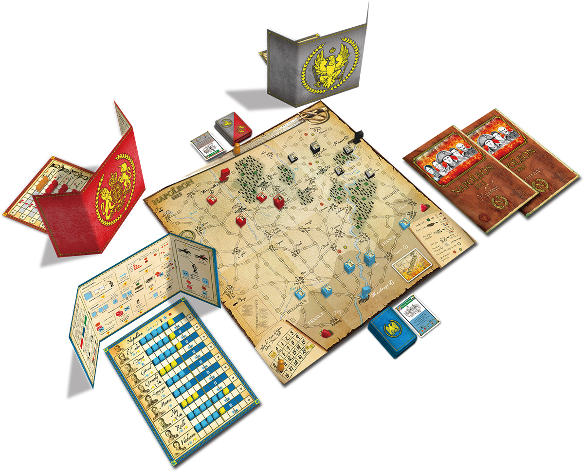 ナポレオン1815 - Bonsai Games Online（歴史ボードゲーム・ウォー